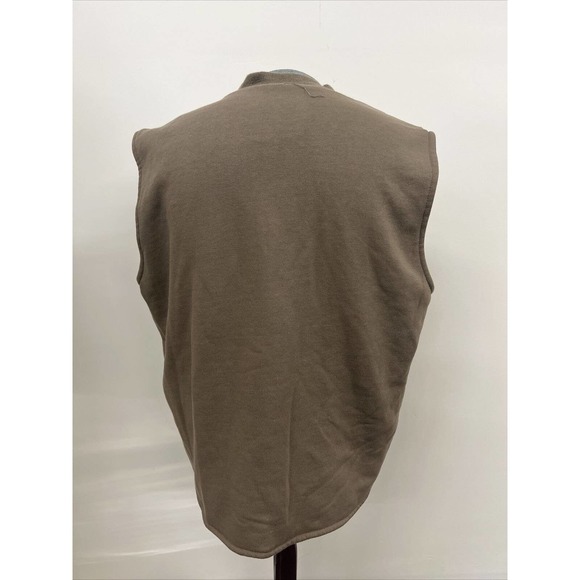 Redhead Sleeveless Vest Reversible Mens Large Tall Fleeced Lined Outdoor Brown - Picture 7 of 12